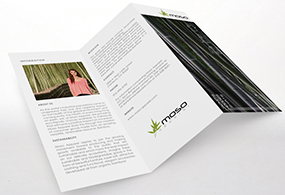 MOSO Apparel 3-panel Brochure